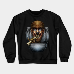 Horror toilet Monster #12 Crewneck Sweatshirt